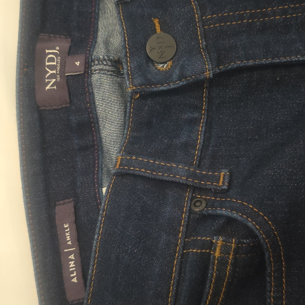 NYDJ Women Deep Indigo Skinny Jeans